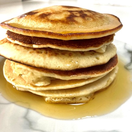 Quick Fluffy Pancakes in 10 Minutes - The Lazy Low FODMAP